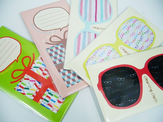 かわいいメガネ拭きでしょ