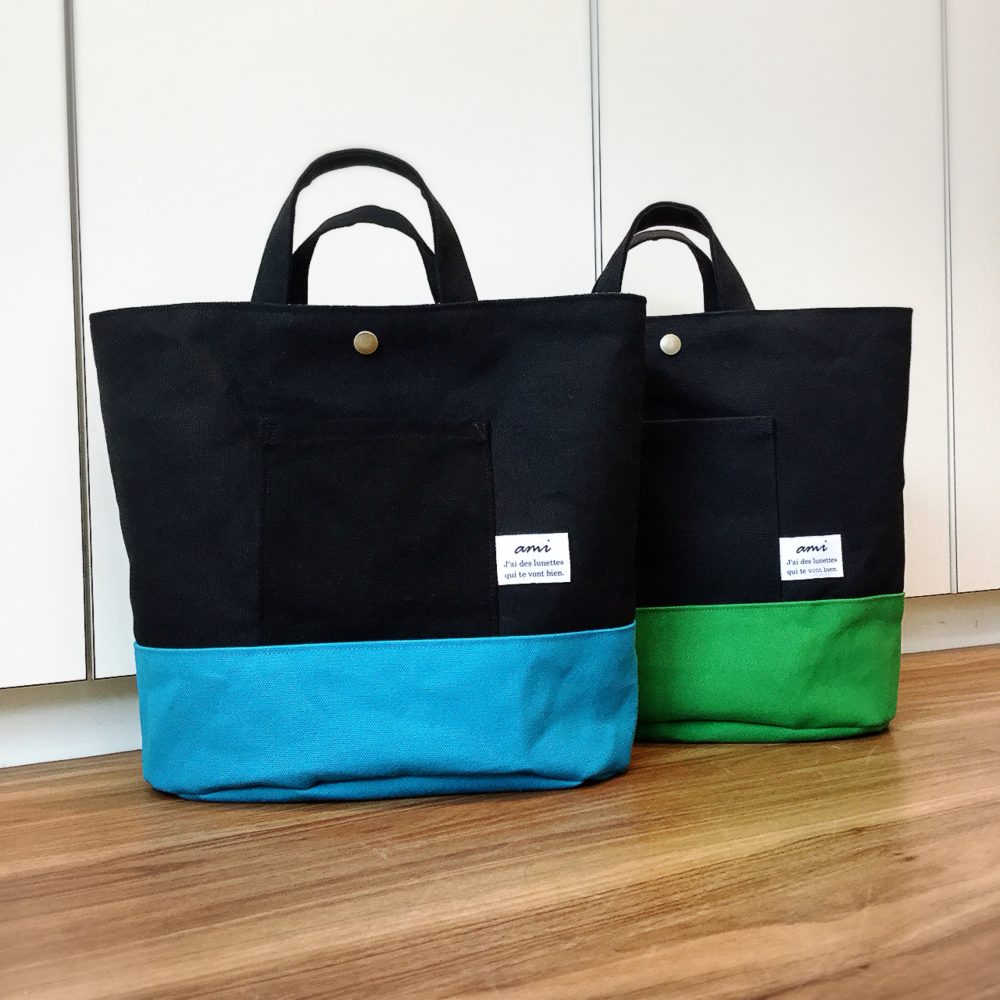 Eyewear shop ami公式バッグ、新作紹介です。