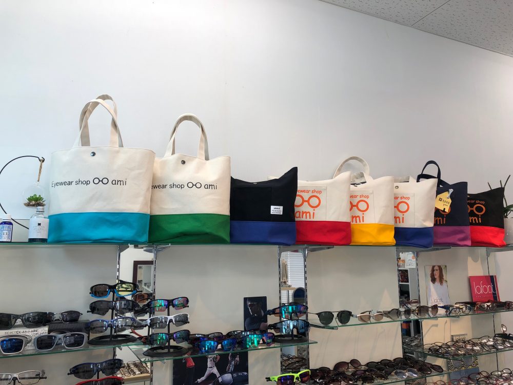 ami公式トートバッグ、再入荷です。